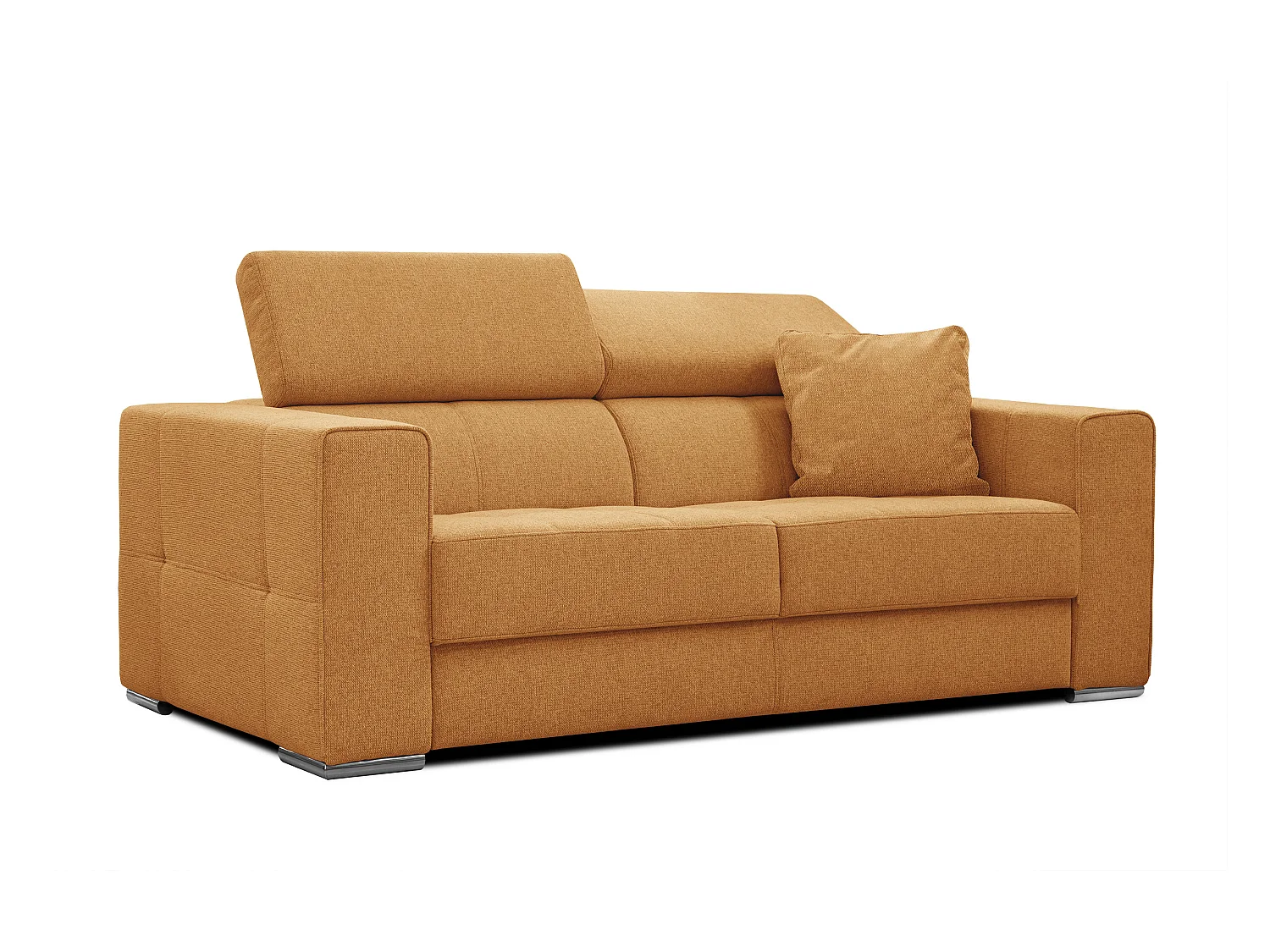 QUARTZ Sofa 3-Sitzer, orange