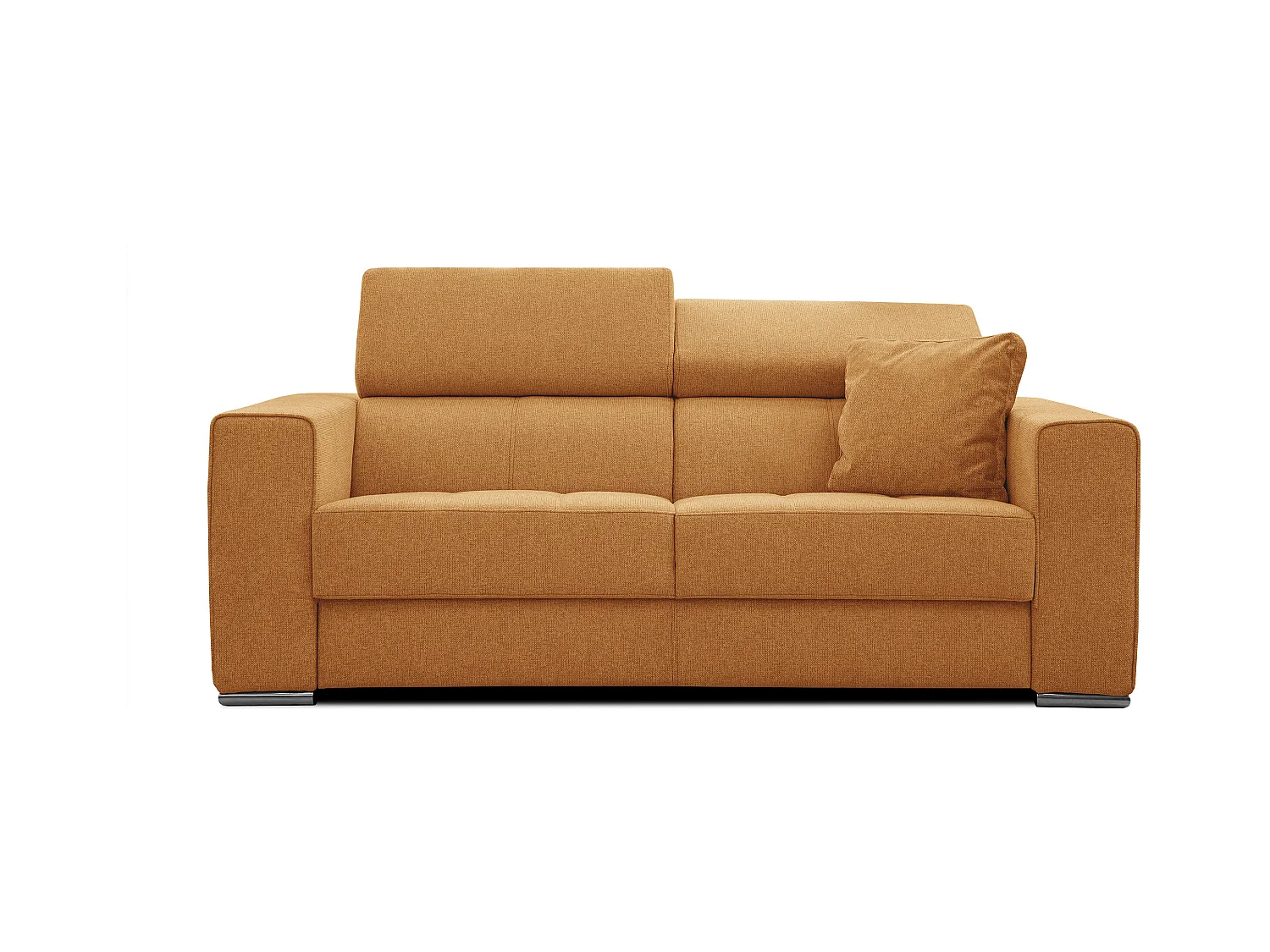 QUARTZ Sofa 3-Sitzer, orange