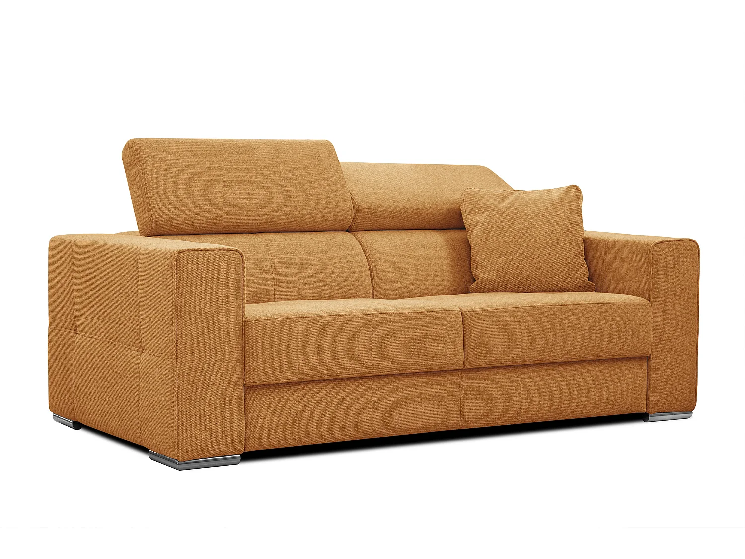 QUARTZ Sofa 3-Sitzer, orange