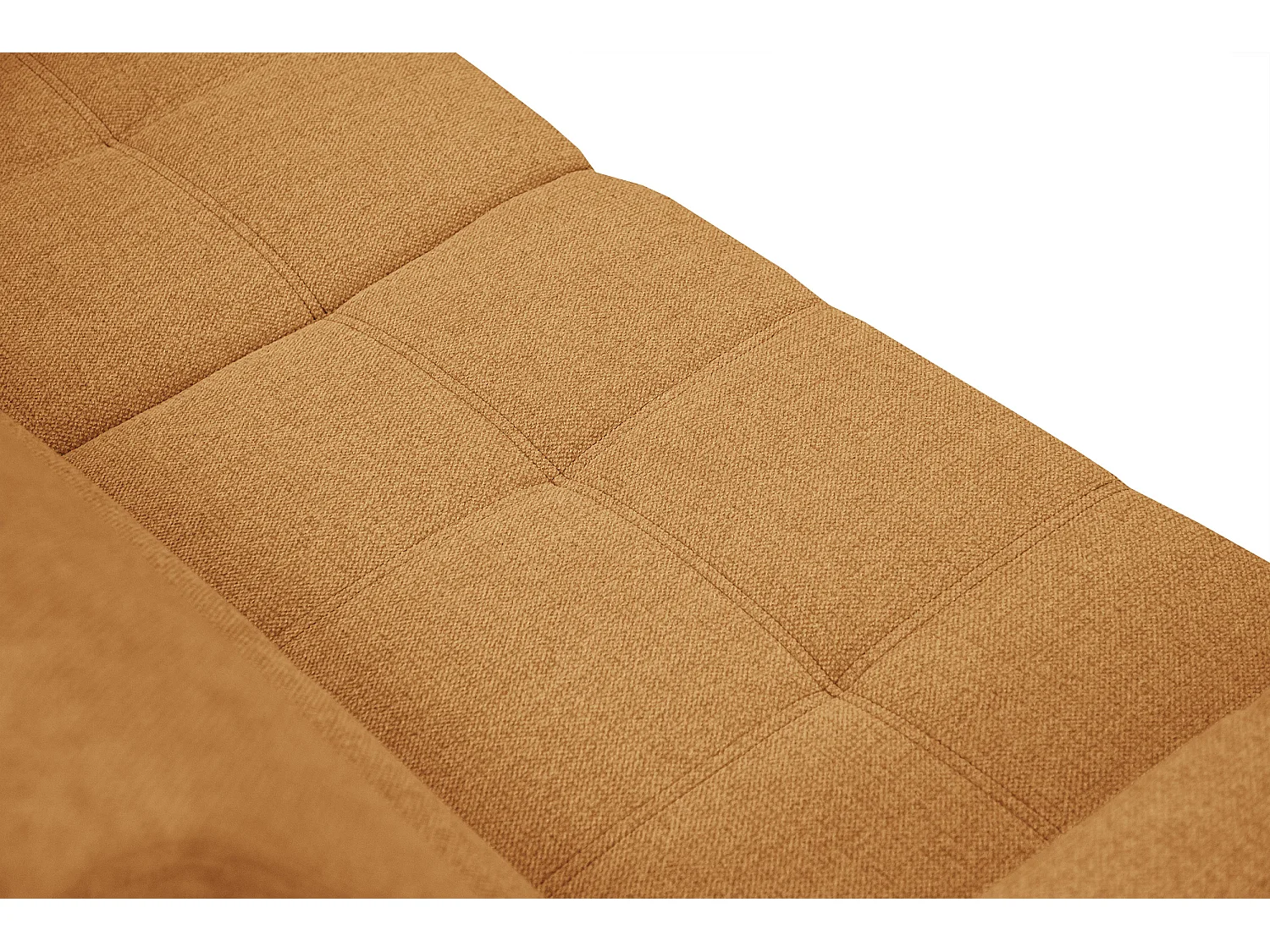 QUARTZ Sofa 3-Sitzer, orange