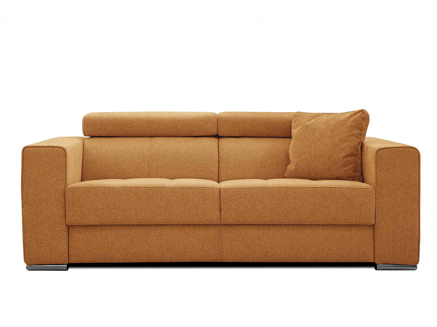 QUARTZ Sofa 3-Sitzer, orange