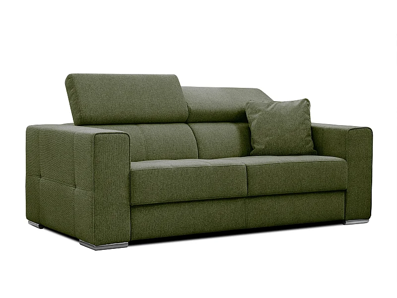 QUARTZ Sofa 3-Sitzer, olive