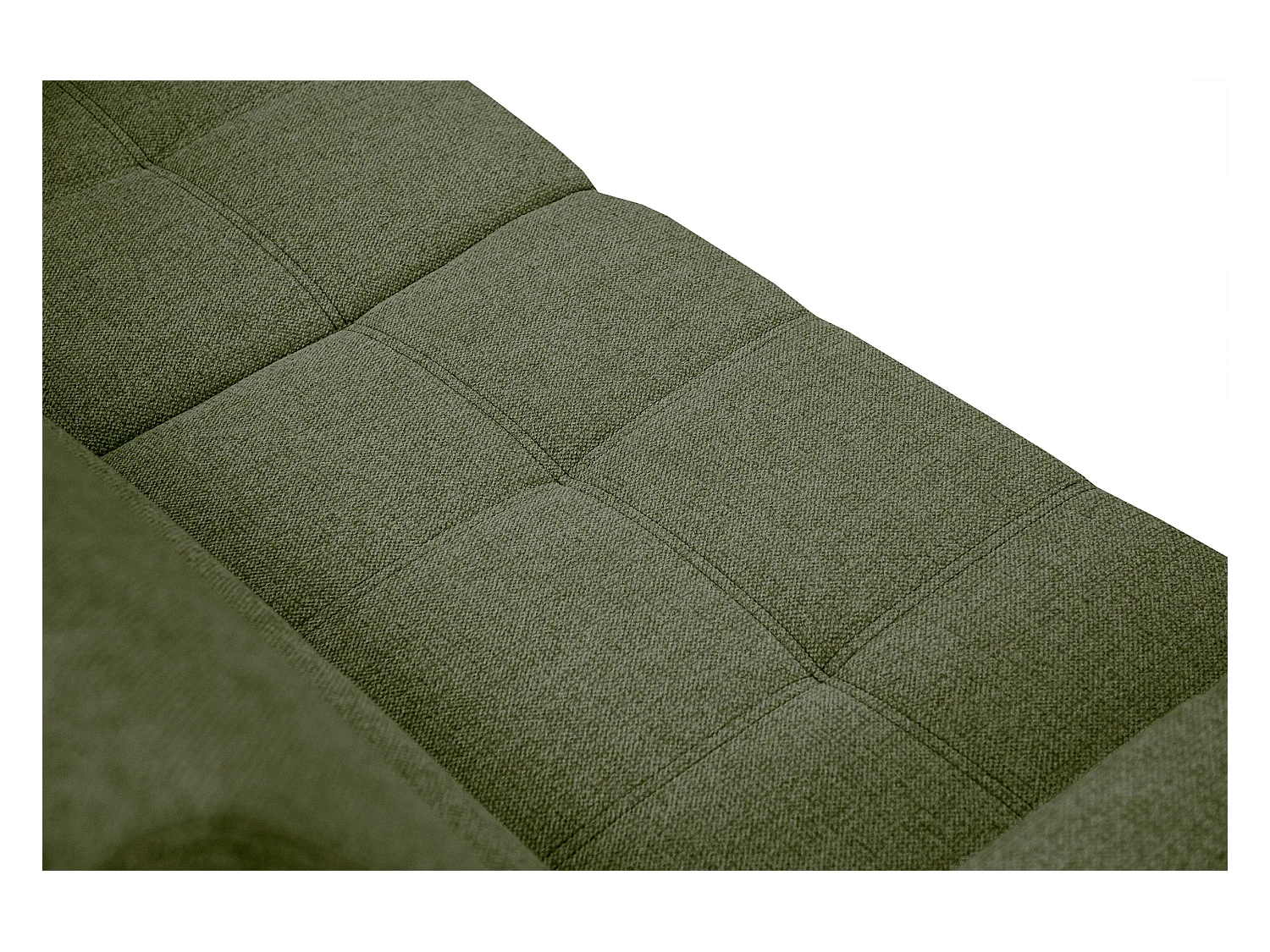 QUARTZ Sofa 3-Sitzer, olive