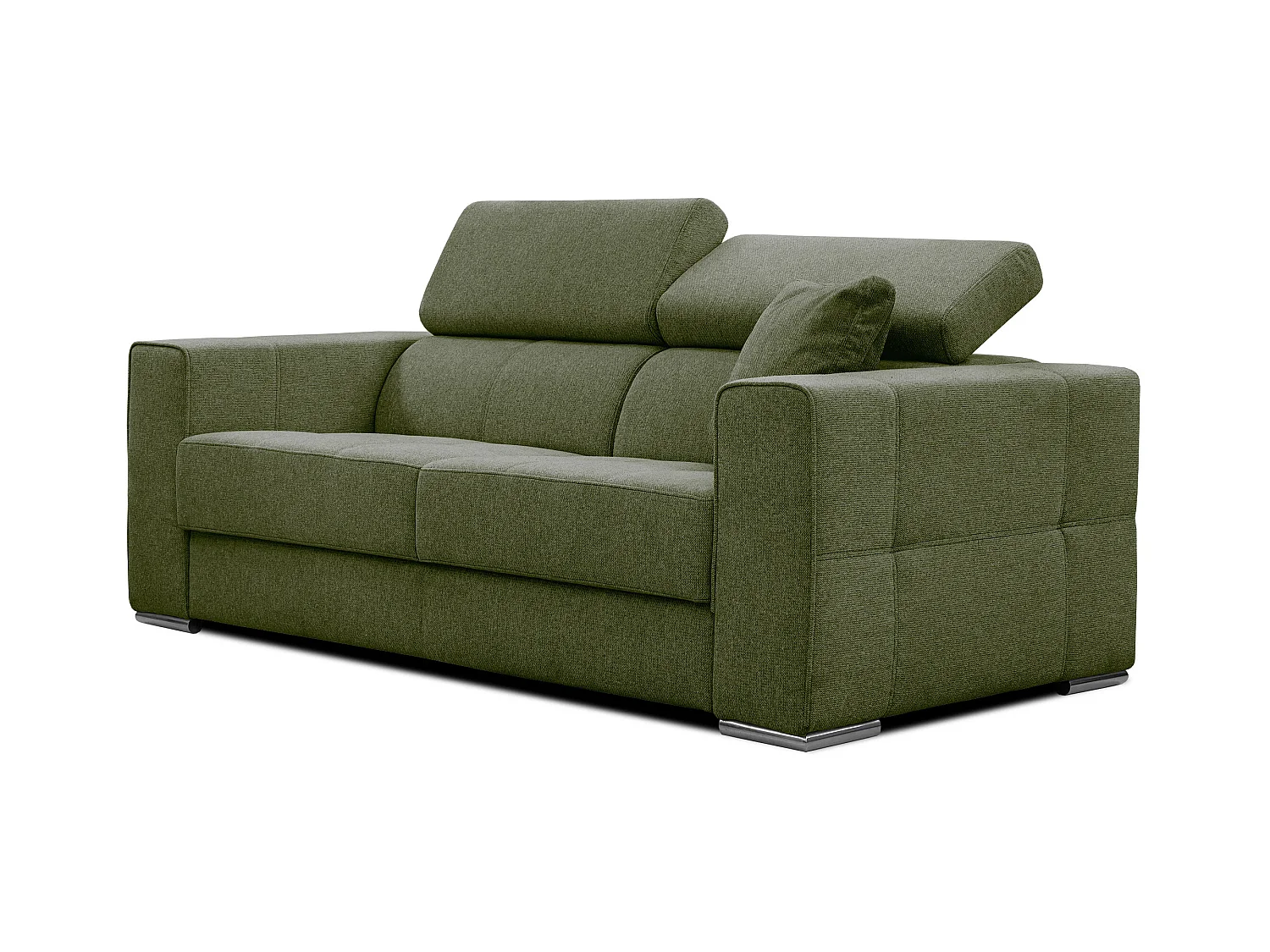 QUARTZ Sofa 3-Sitzer, olive