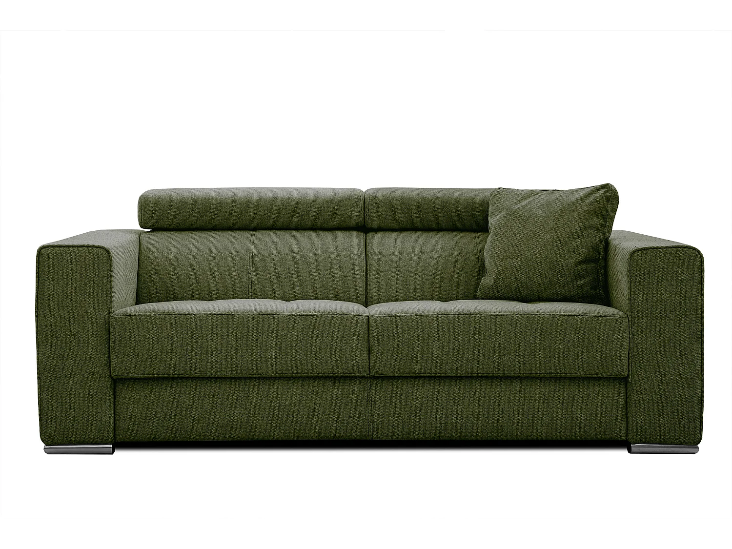 QUARTZ Sofa 3-Sitzer, olive
