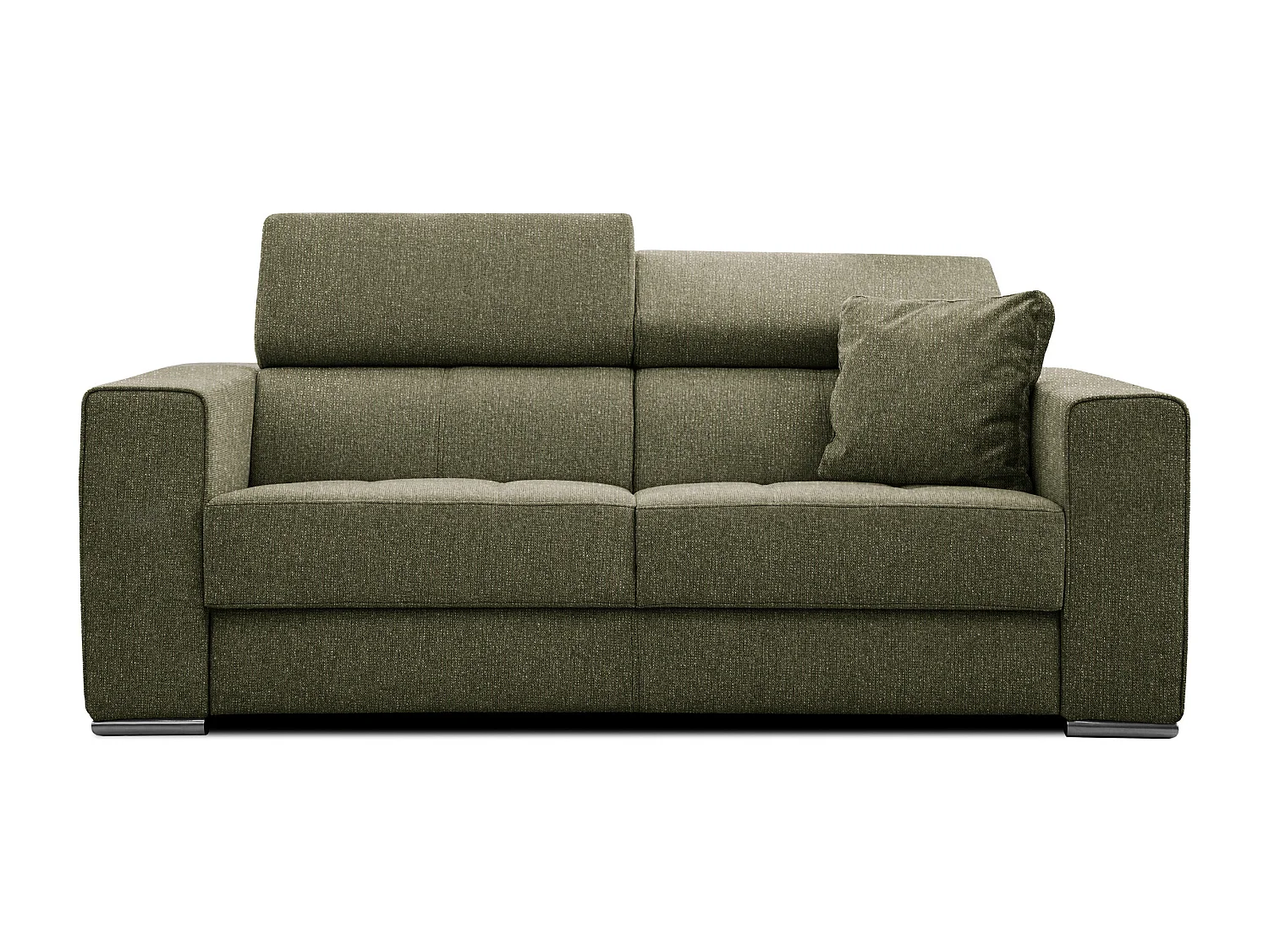 Canapé 3 places tissu olive - QUARTZ