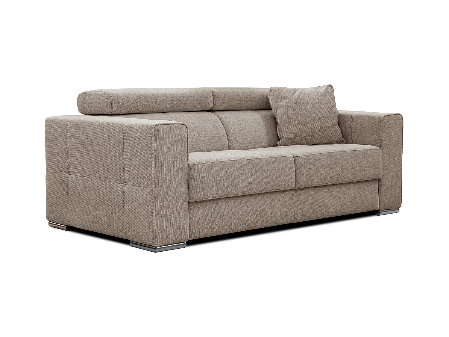 QUARTZ Sofa 3-Sitzer, taupe