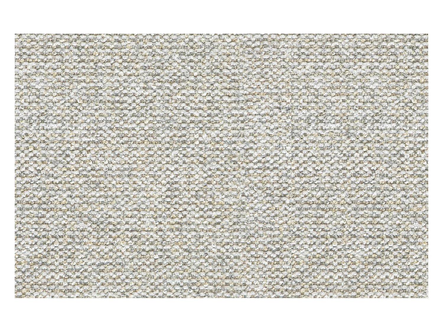 QUARTZ Sofa 3-Sitzer, creme