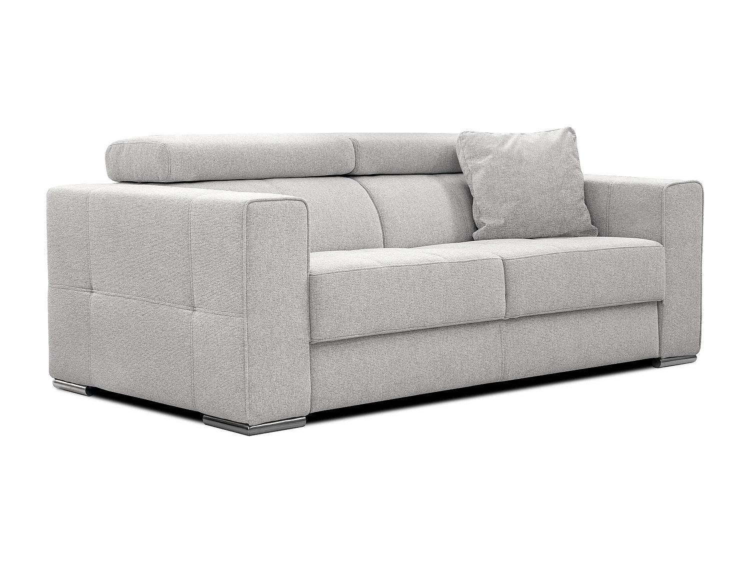 QUARTZ Sofa 3-Sitzer, creme