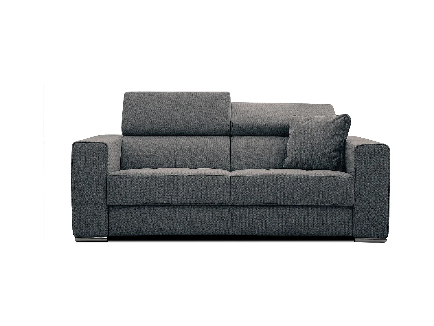 QUARTZ Sofa 3-Sitzer, dunkelgrau