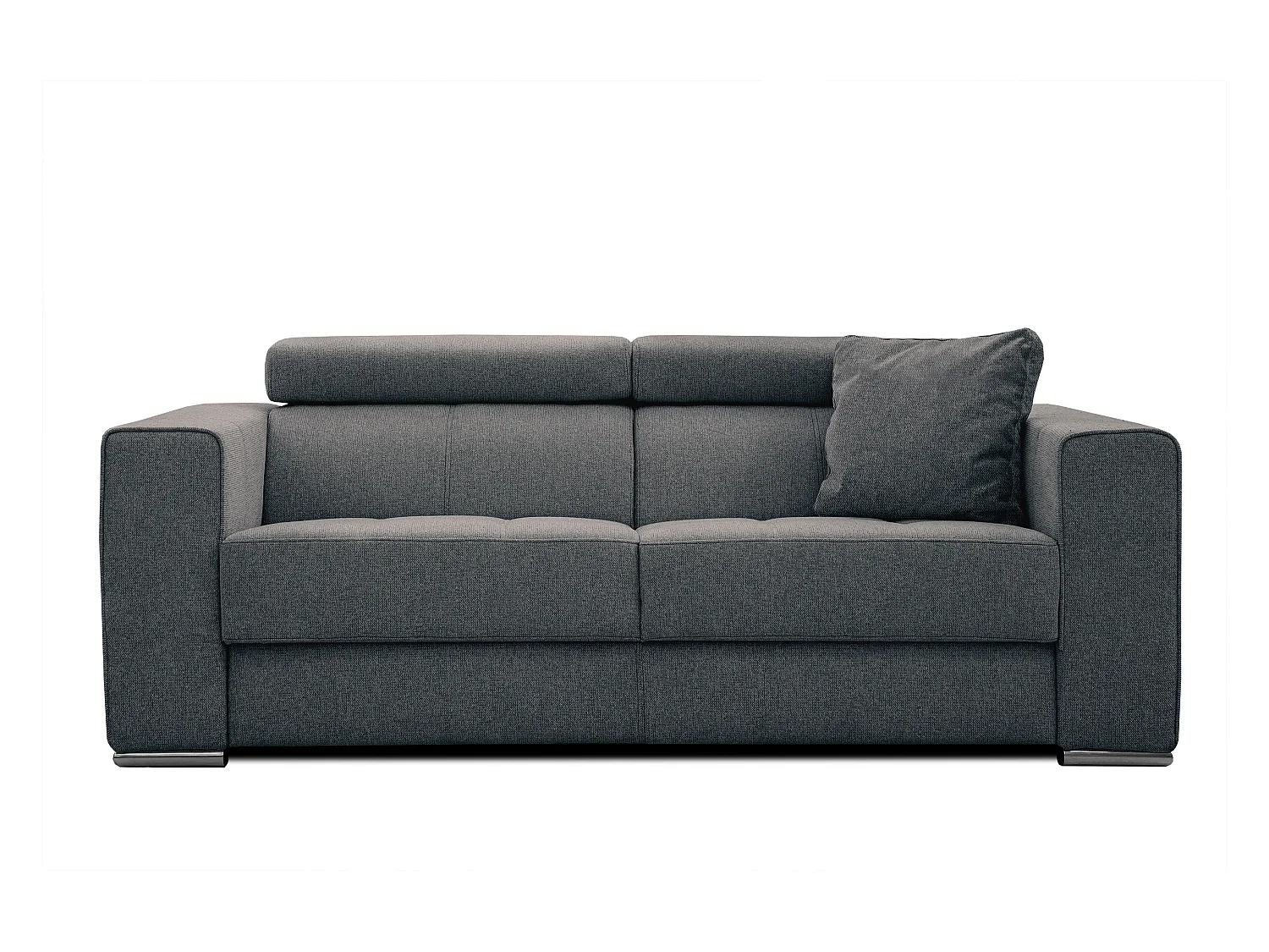 QUARTZ Sofa 3-Sitzer, dunkelgrau