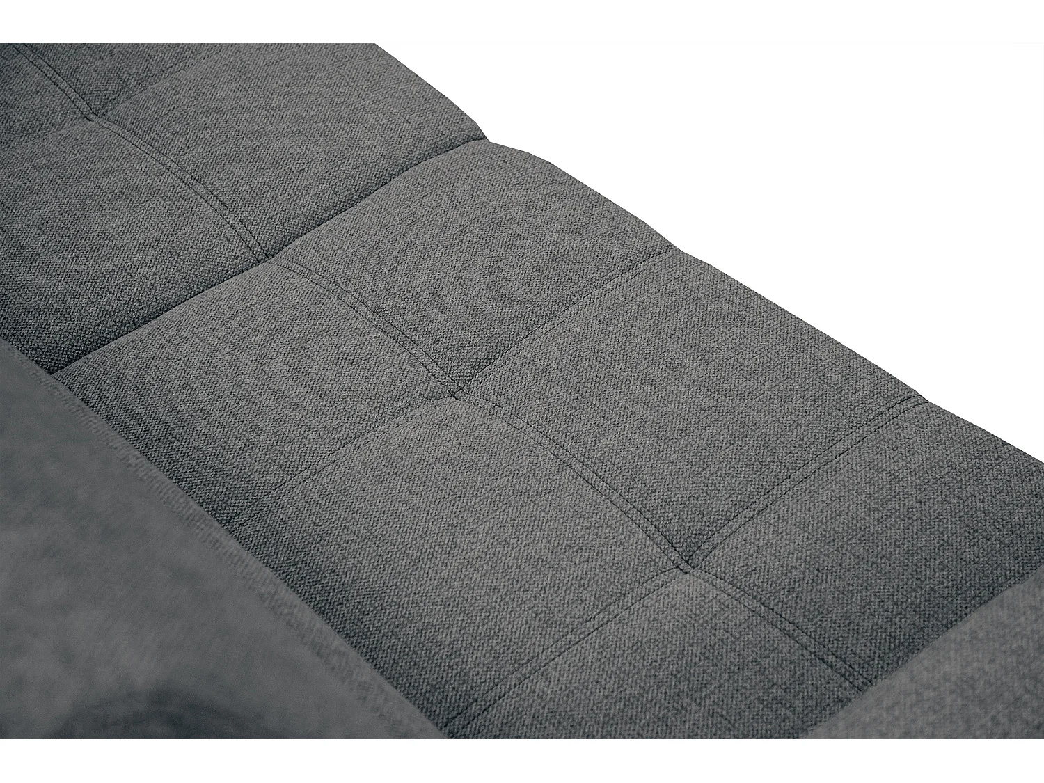 QUARTZ Sofa 3-Sitzer, dunkelgrau