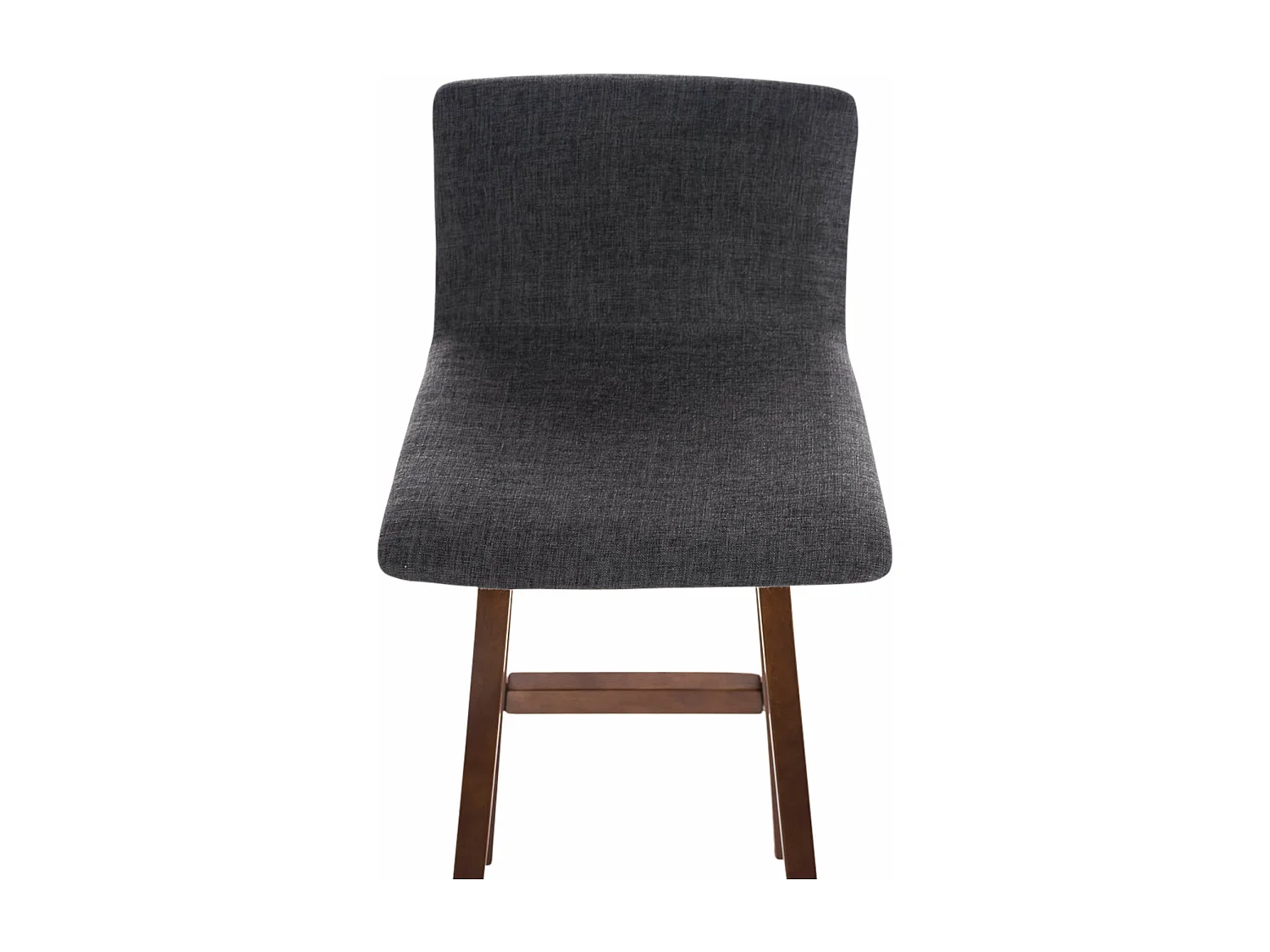 Set van 2  Barkruk - Stof & walnoot - licht grijs - Taunus