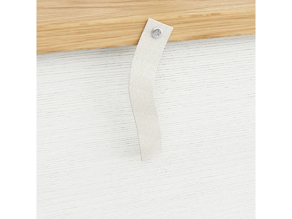 Buffet blanc armoire de cuisine rangement verre vintage anti-basculement pour cuisine salon