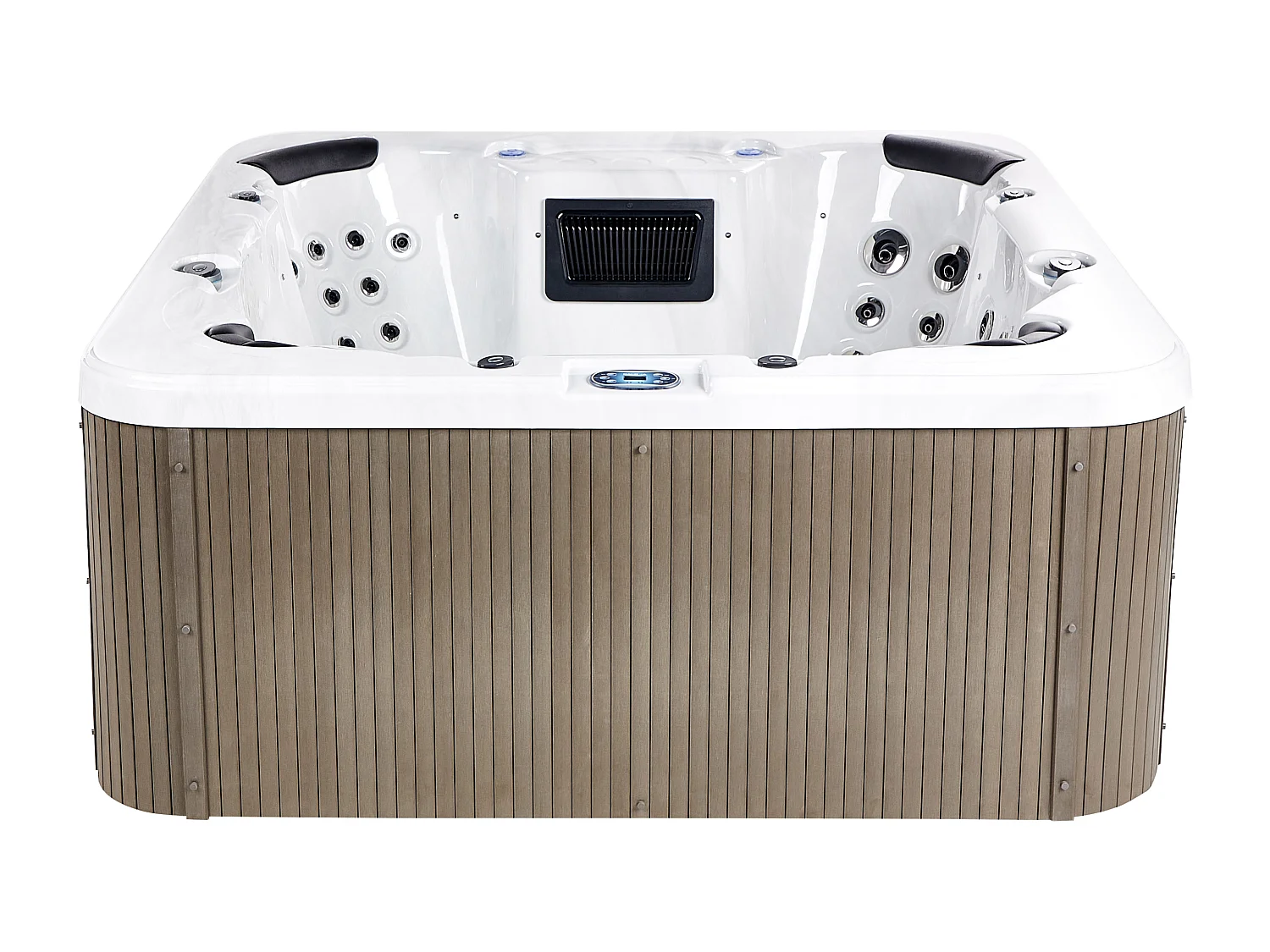 Spa d'extérieur avec LED VILLARRICA Blanc