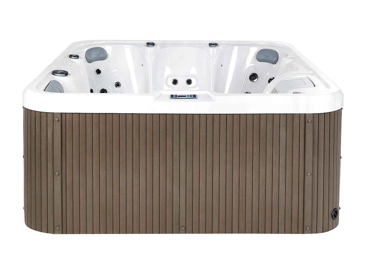Outdoor Whirlpool mit LED CALIMA Weiss
