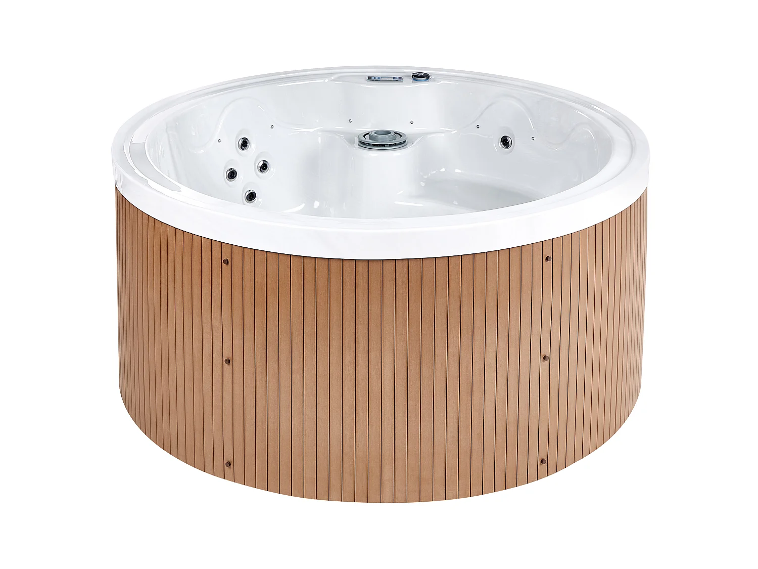 Spa d'extérieur avec LED MARFIL Blanc