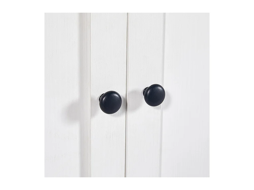 Table de bar moderne extensible 118-180cm avec 6 surfaces rangement table bistrot salle à manger séparation salon blanche