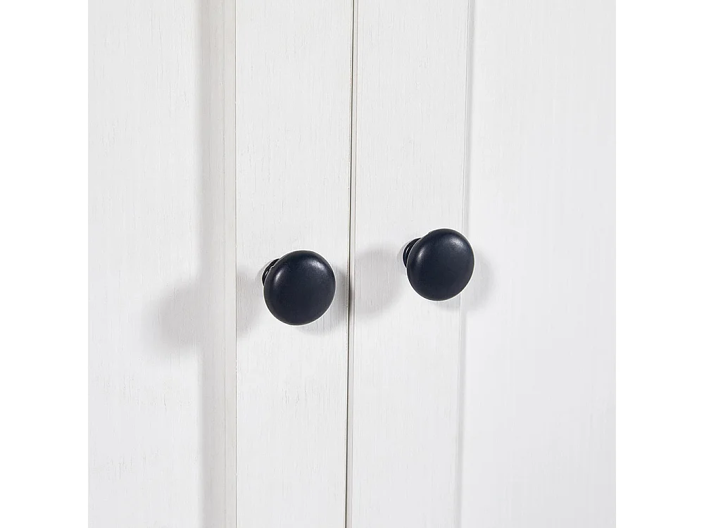 Table de bar moderne extensible 118-180cm avec 6 surfaces rangement table bistrot salle à manger séparation salon blanche