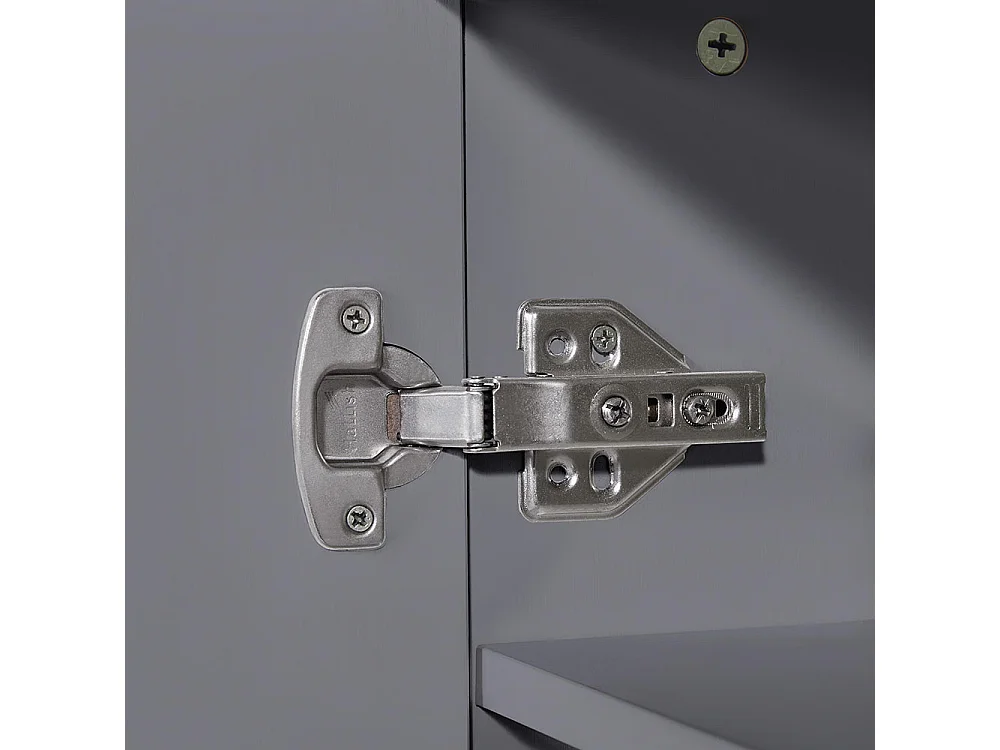 Table de bar extensible moderne 118-180cm 6 espaces rangement table bistrot salle à manger séparation salon gris