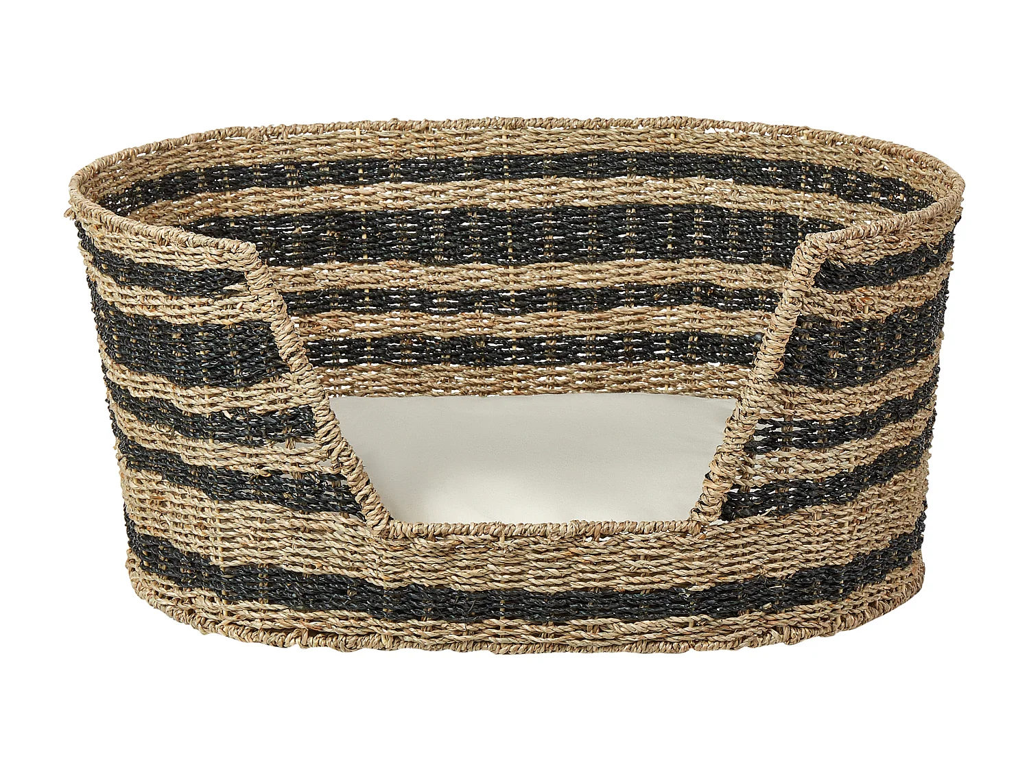 Tierbett DURBAN Seegras Schwarz