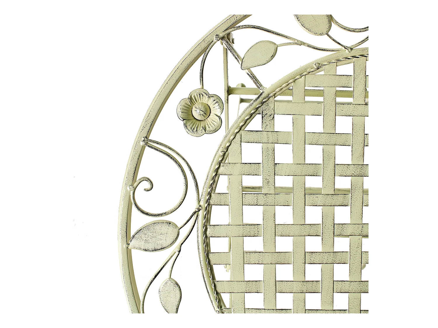 Stolik ogrodowy barowy BIVIO 60 cm 60 cm Metal Jasnozielony