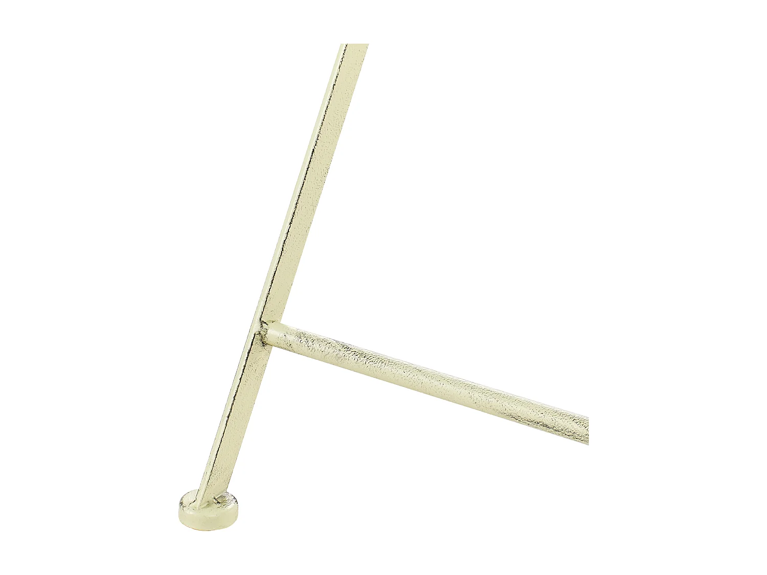 Table de bar de jardin BIVIO 60 cm 60 cm Métal Vert clair