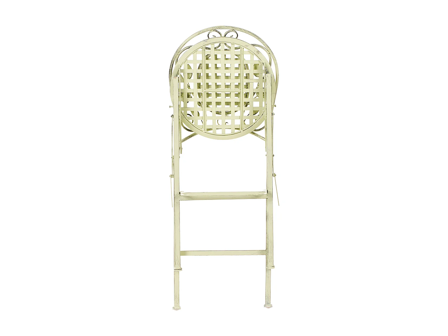 Garten-Barhocker 2er Set BIVIO klappbar Metall Hellgrün