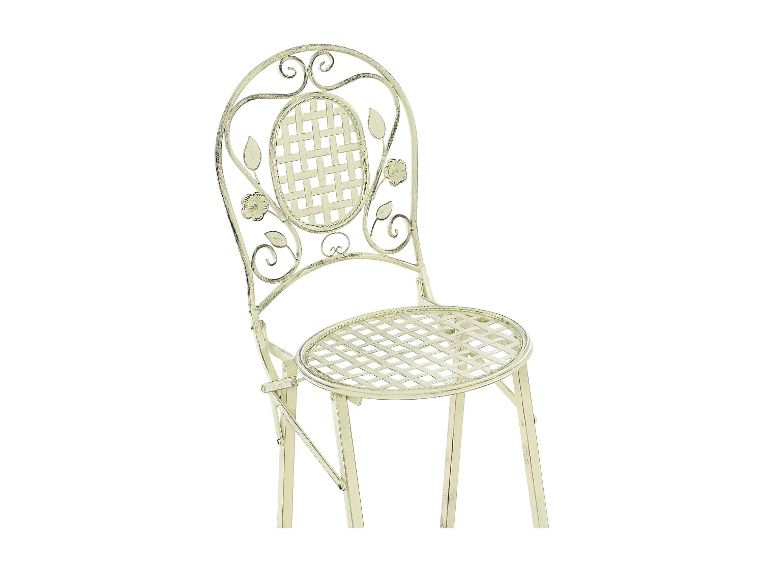 Garten-Barhocker 2er Set BIVIO klappbar Metall Hellgrün