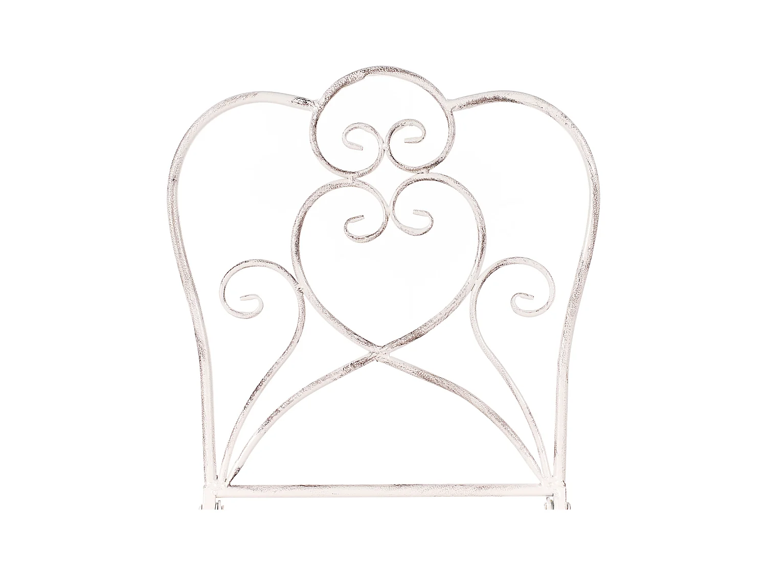 Garten-Barhocker 2er Set TRIESTE klappbar Metall Hellbeige