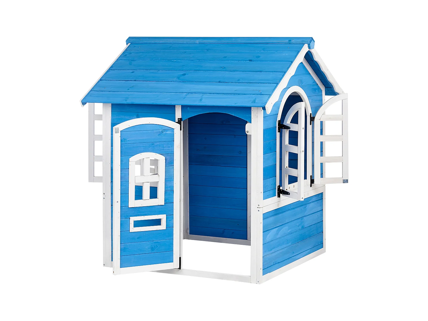 Tuin speelhuisje KOKKONI Dennenhout Blauw