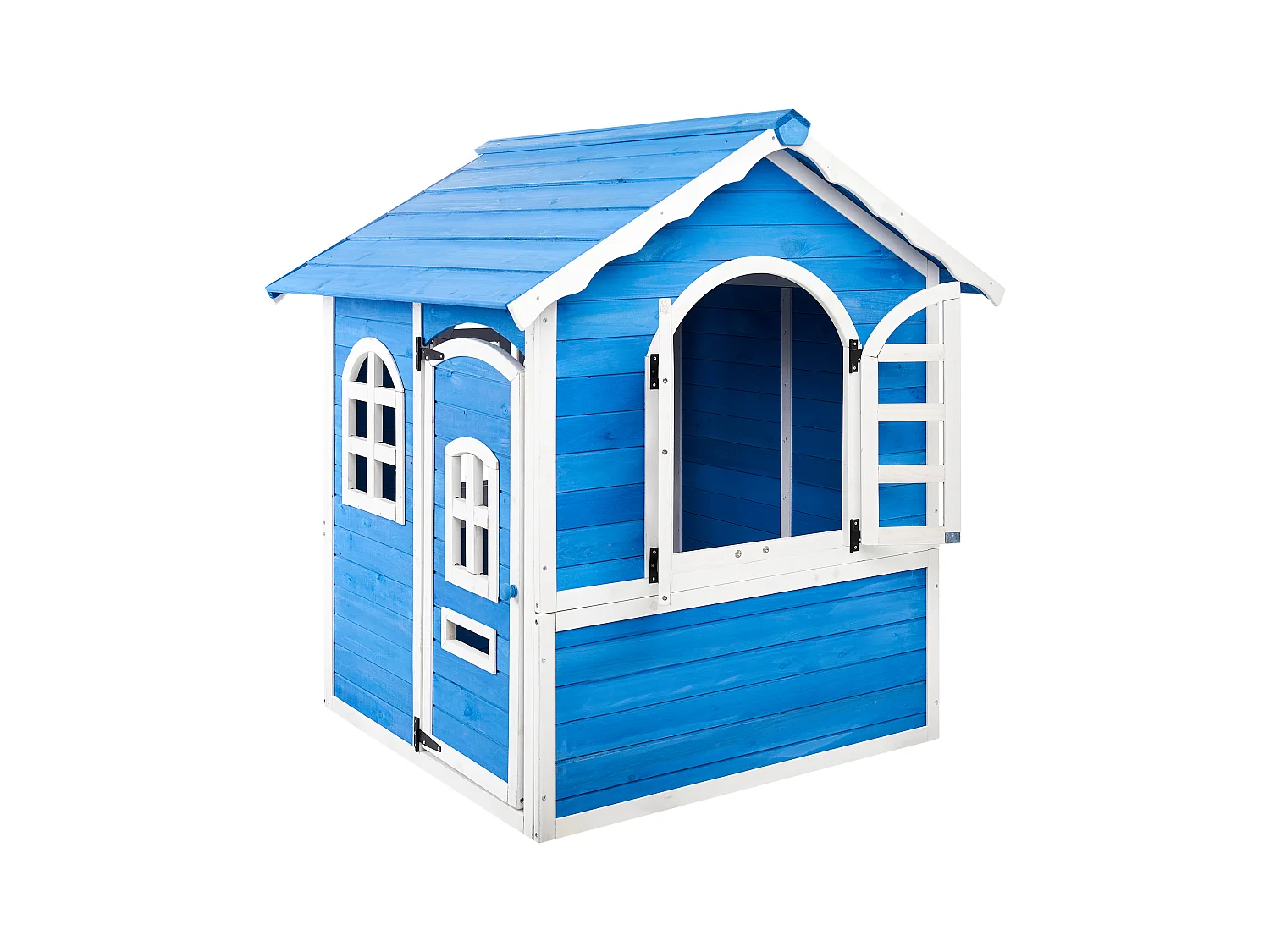 Tuin speelhuisje KOKKONI Dennenhout Blauw