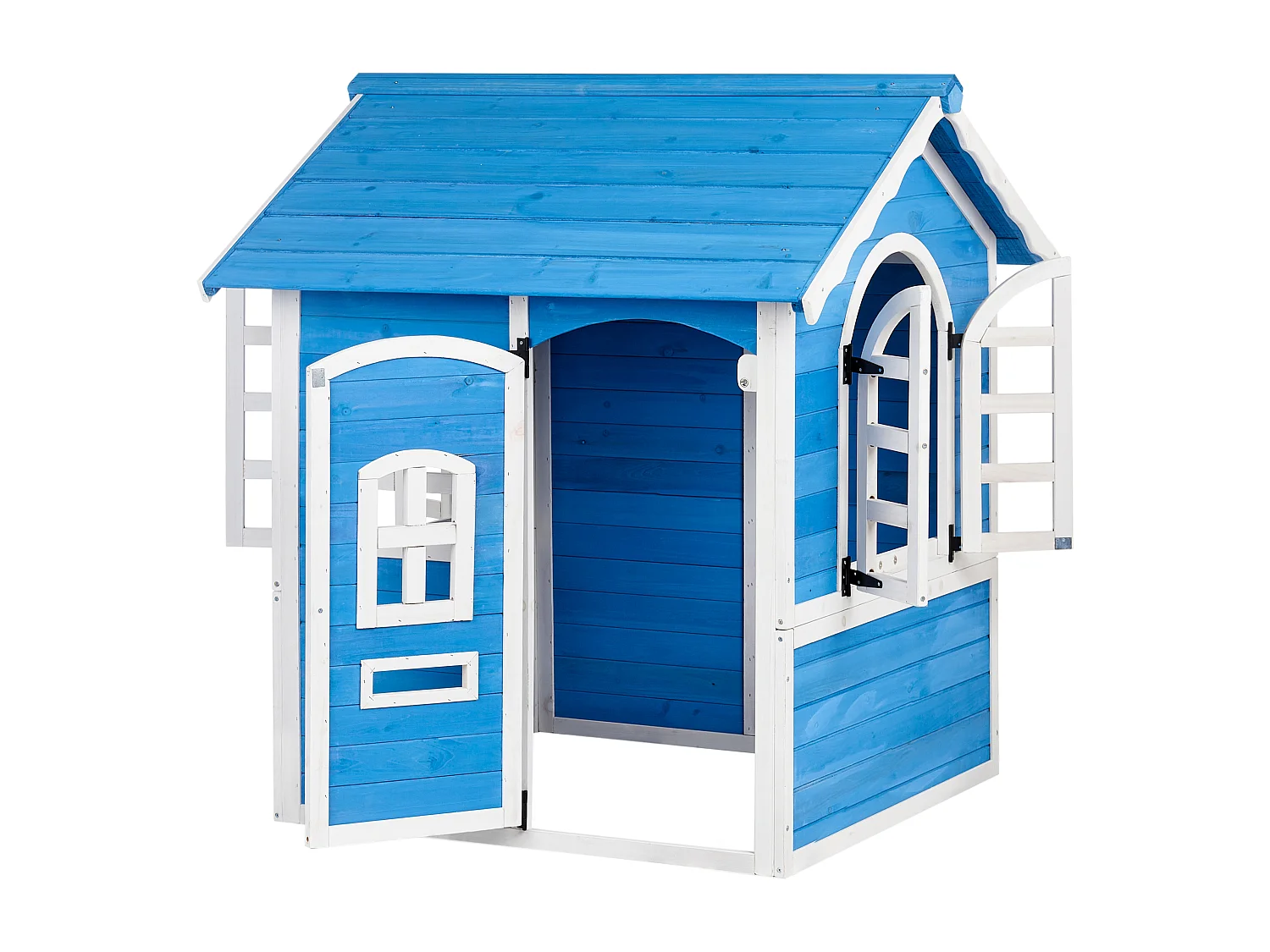 Cabane de jardin pour enfants KOKKONI Bois de sapin Bleu
