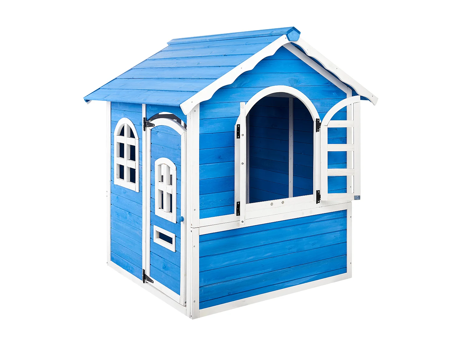 Cabane de jardin pour enfants KOKKONI Bois de sapin Bleu