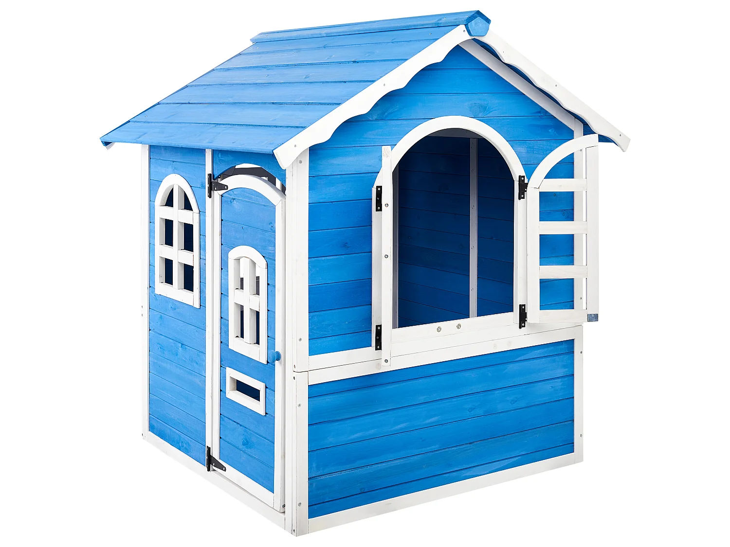 Cabane de jardin pour enfants KOKKONI Bois de sapin Bleu