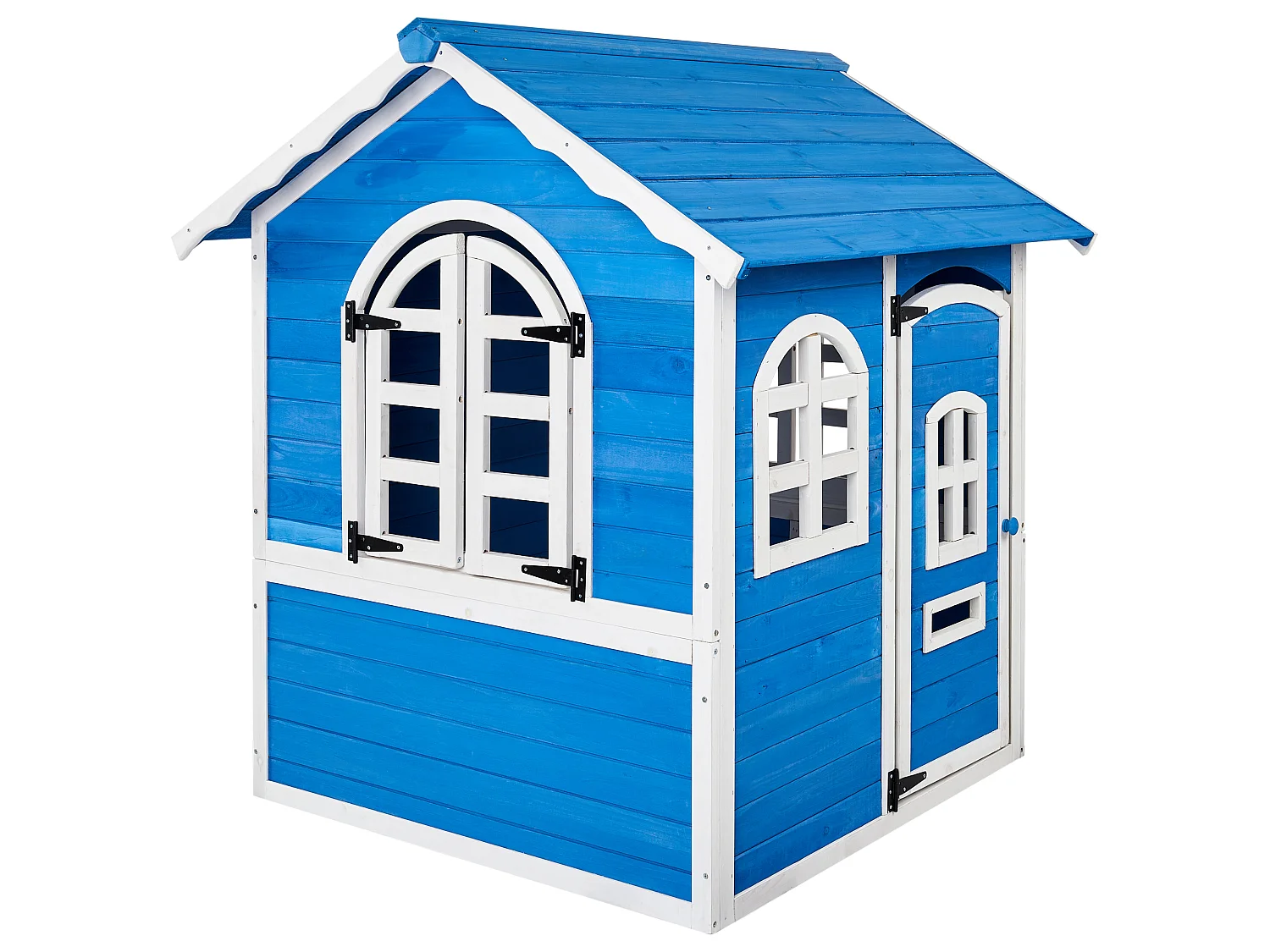 Cabane de jardin pour enfants KOKKONI Bois de sapin Bleu