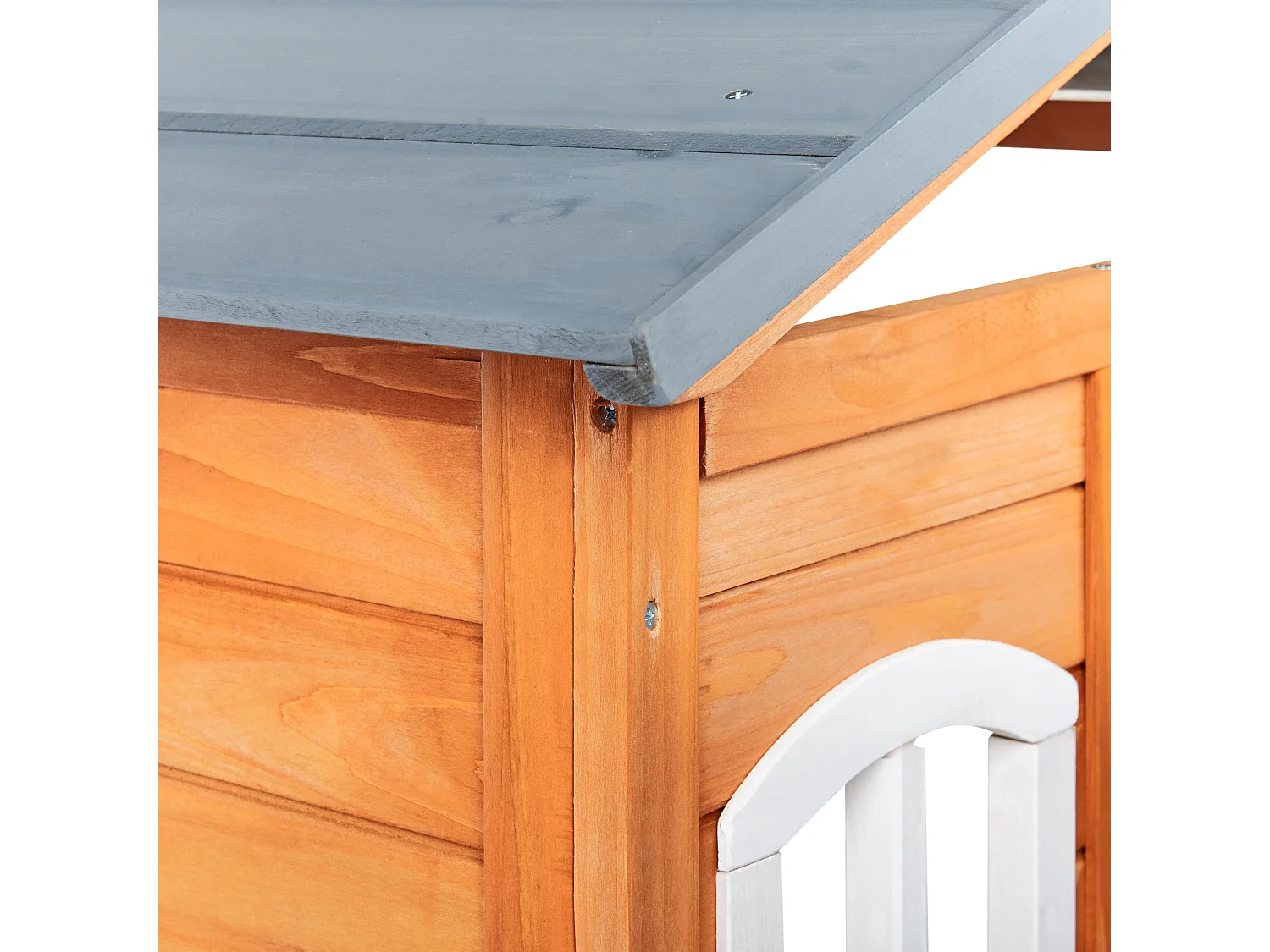 Cabane de jardin pour enfants AMPELIKO Bois de sapin Marron