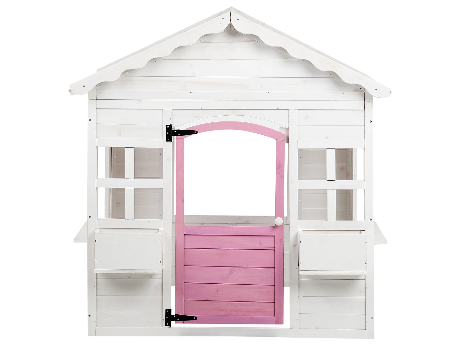 Cabane de jardin pour enfants NIKAIA Bois de sapin Blanc
