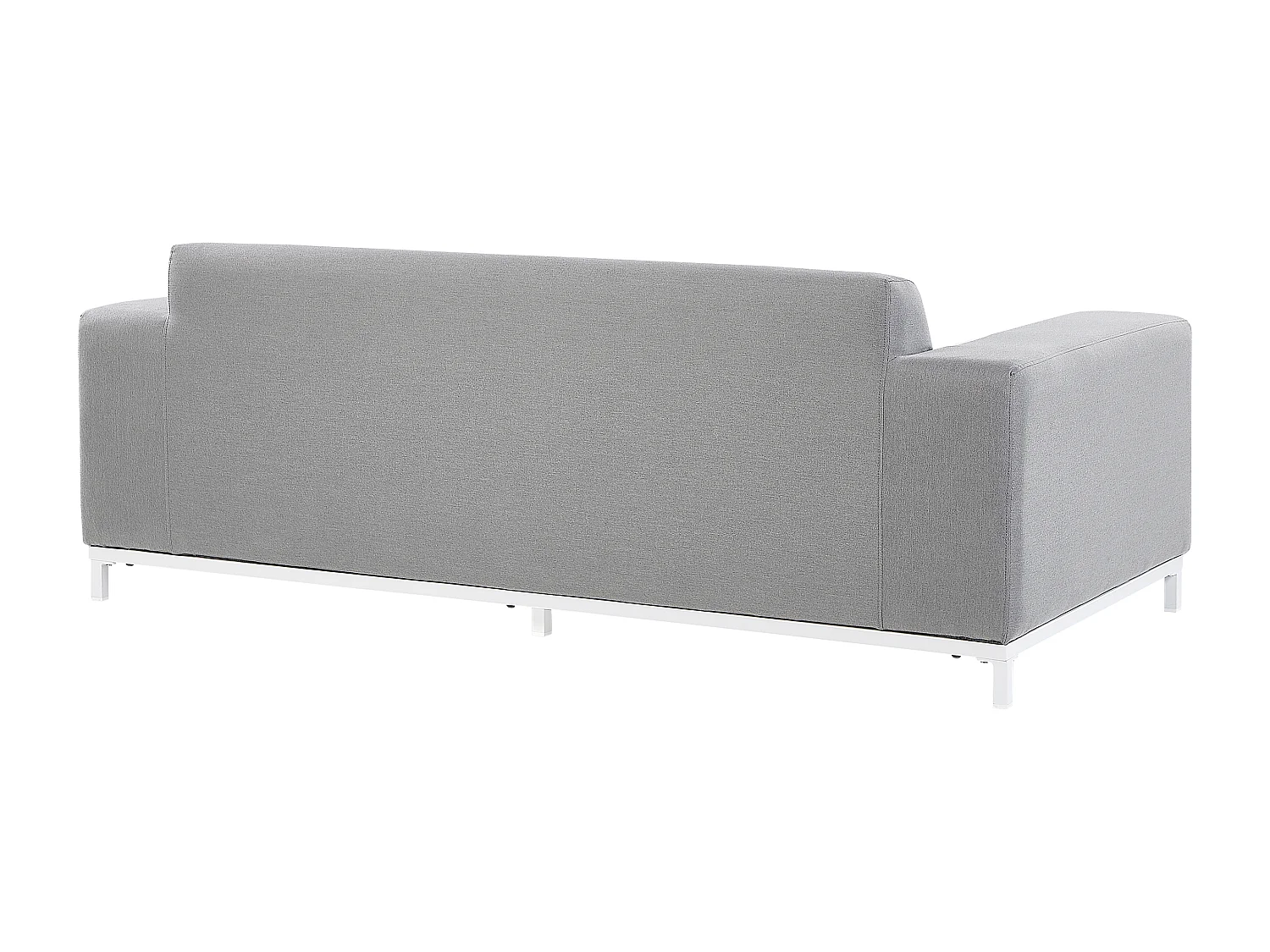 Lounge Set mit Tisch 5-Sitzer ROVIGO Hellgrau