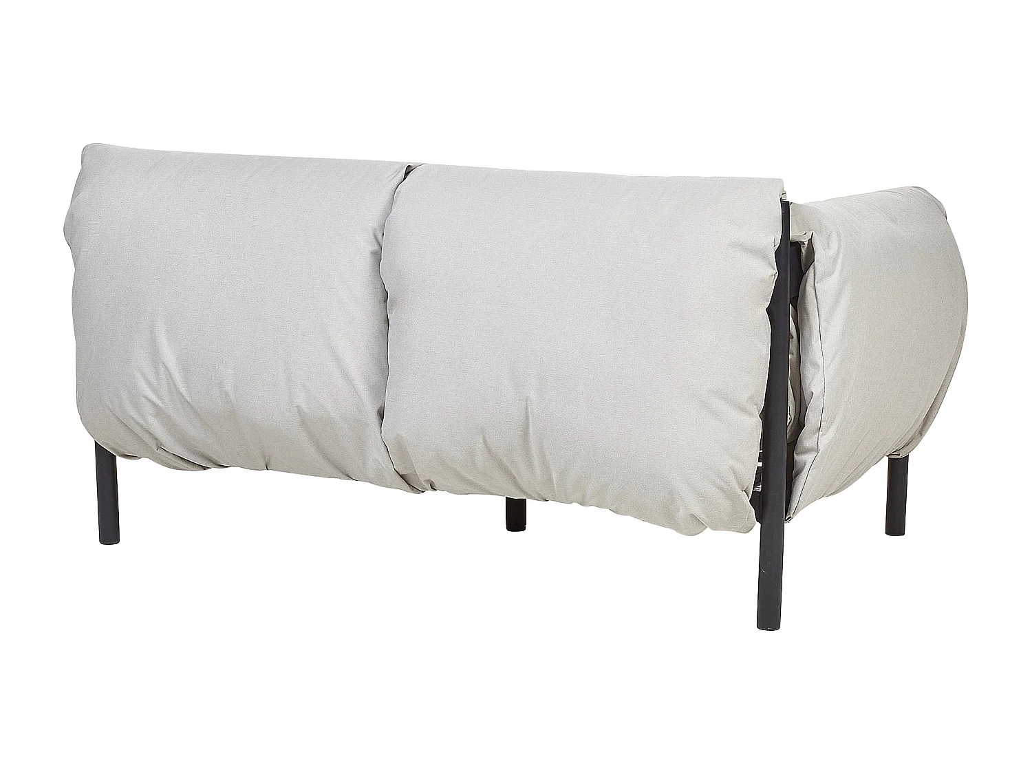 Ensemble de canapés de jardin 4 places ESPERIA Métal Gris