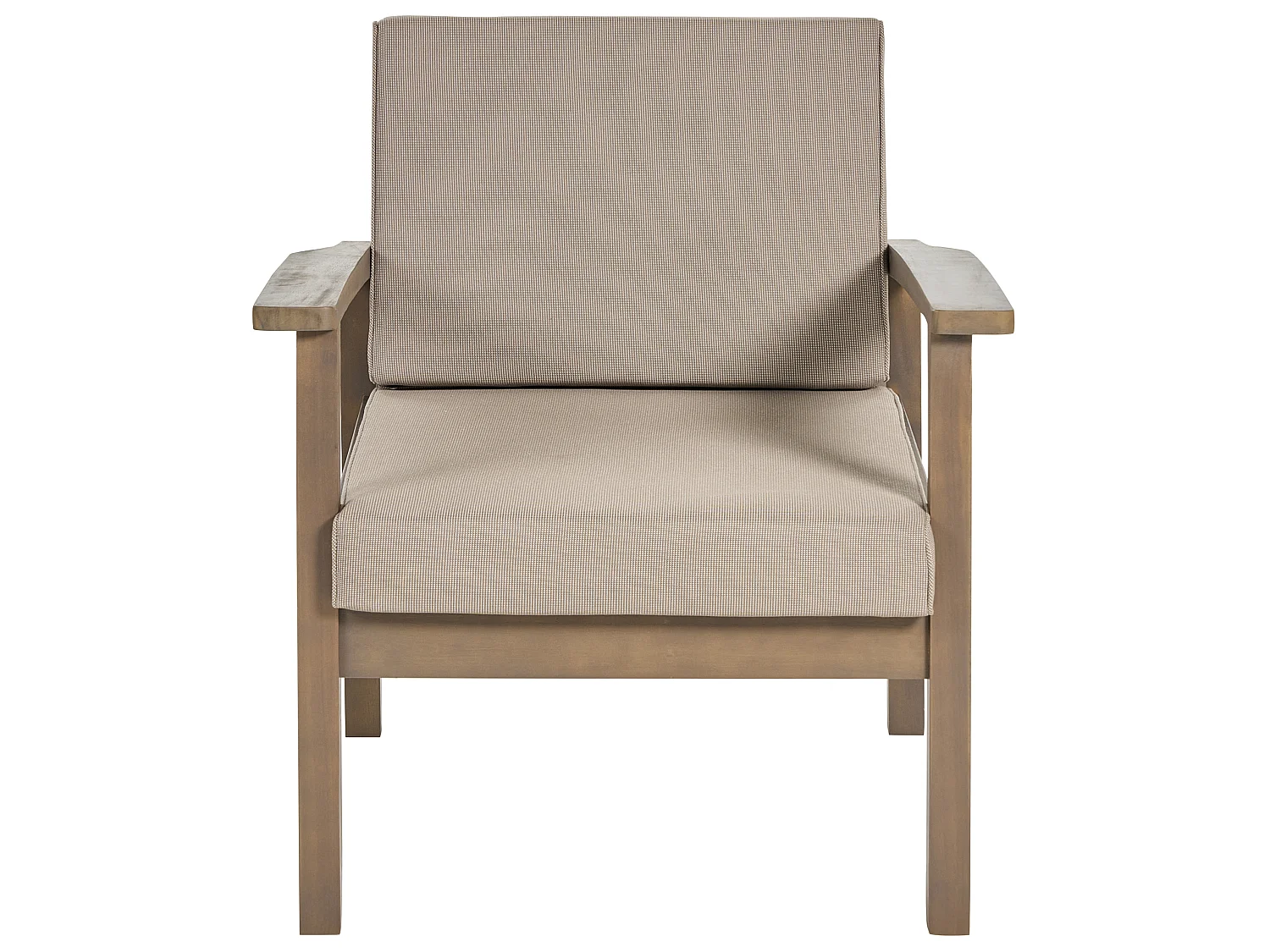 Lounge Set mit Tisch 4-Sitzer MANILA Akazienholz Dunkelbraun