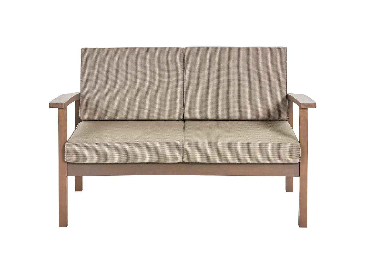 Ensemble de salon de jardin avec table 4 places MANILA Bois d'acacia certifié Marron foncé