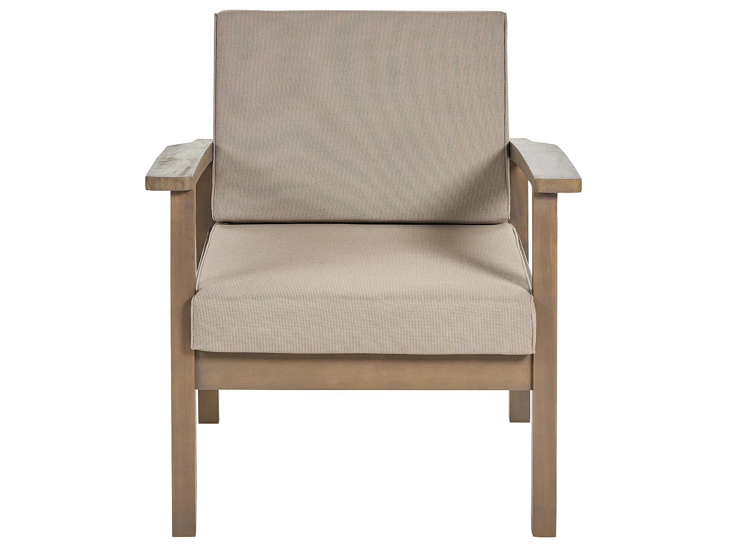Ensemble de salon de jardin avec table 4 places MANILA Bois d'acacia certifié Marron foncé