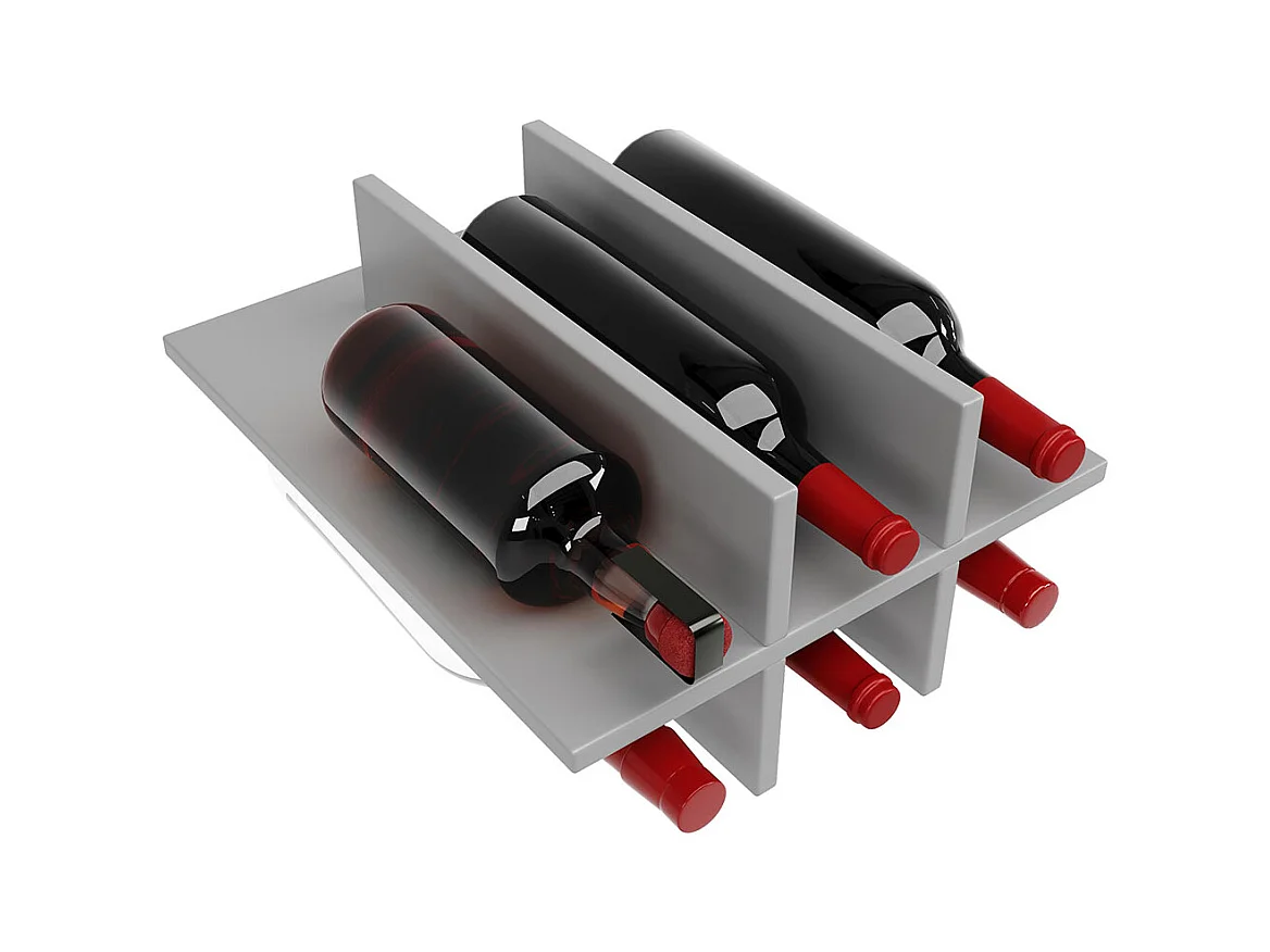 Desserte de cuisine moderne avec espace de rangement et veinure de bois couleur gris anthracite