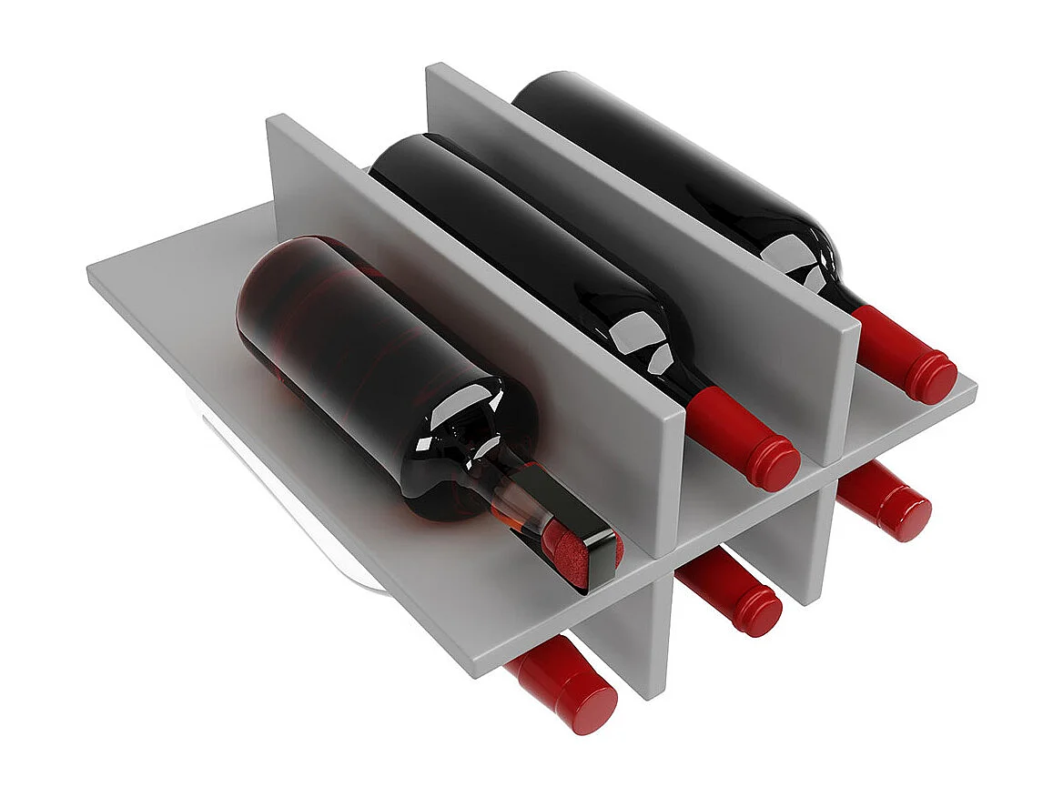 Desserte de cuisine moderne avec espace de rangement et veinure de bois couleur gris anthracite