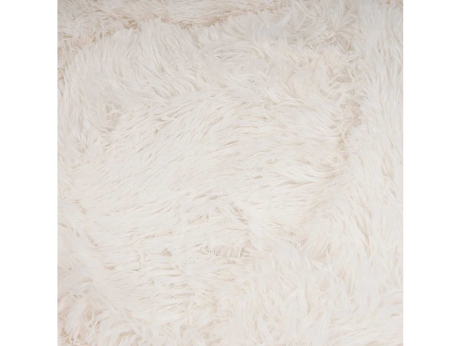 Lit pour animal KULU Fourrure synthétique Blanc cassé