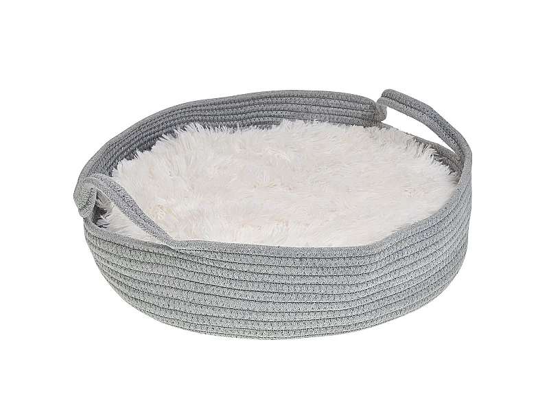 Dierenbedje DALAMAN Katoen Grijs