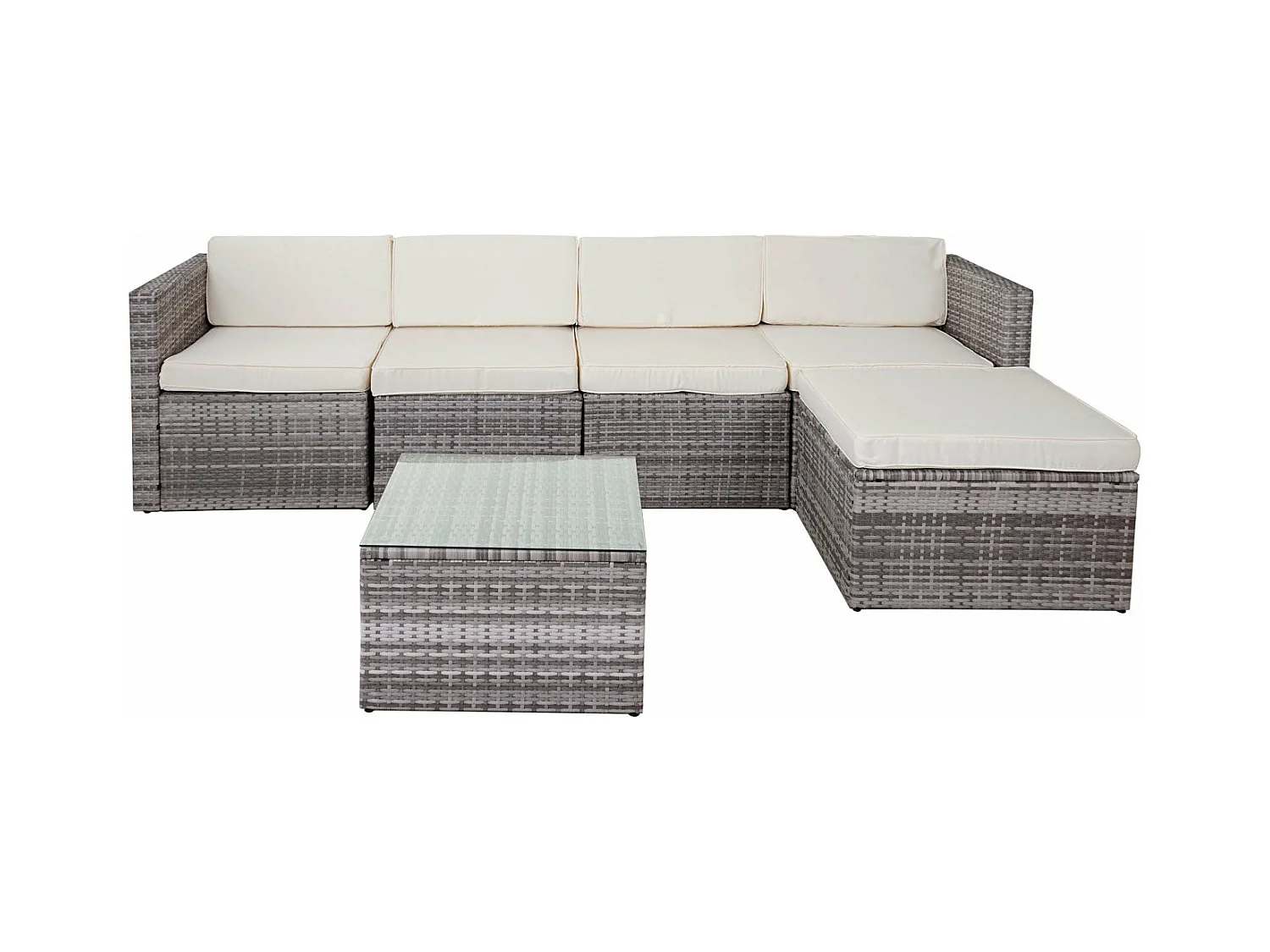 Salon de jardin ensemble crème 62 x 70 x 69 cm 04_0004187