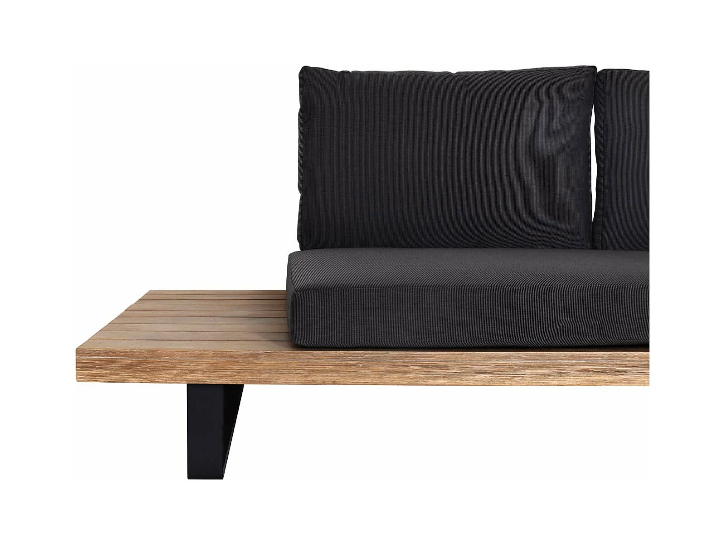 Salon de jardin avec bois marron 255 x 255 x 75 cm 04_0008297