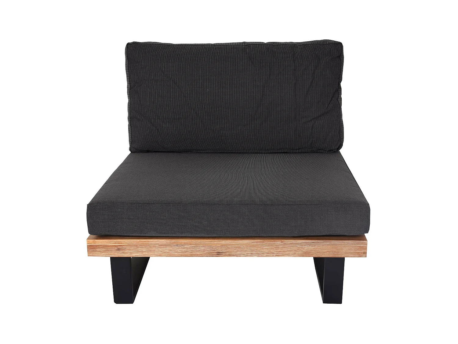 Salon de jardin avec bois marron 255 x 255 x 75 cm 04_0008297